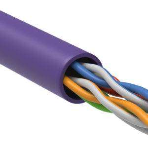 Մալուխ UTP Cable ITK cat5 LC1-C5E04-126 Purple