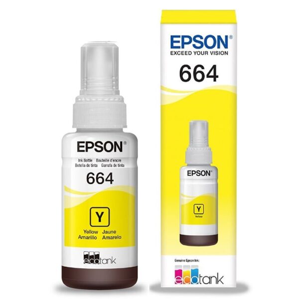 Տոներ Epson T664 Yellow