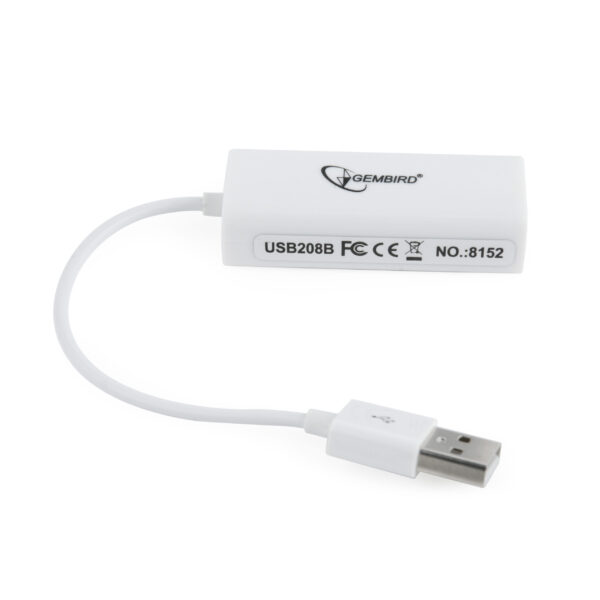 Ադապտոր Gembird USB2 To Lan NIC-U2-02
