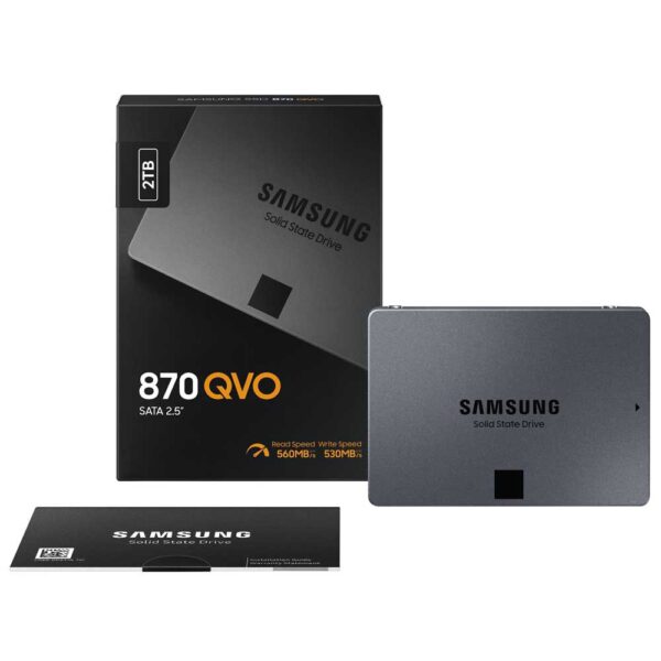 Կոշտ սկավառակ Samsung 2TB 6GB/S 870 QVO (MZ-77Q2T0BW)
