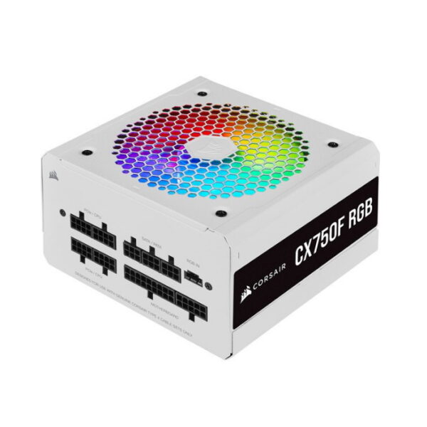 Սնուցման բլոկ Corsair CX750F 750W RGB White (CP-9020227-EU)
