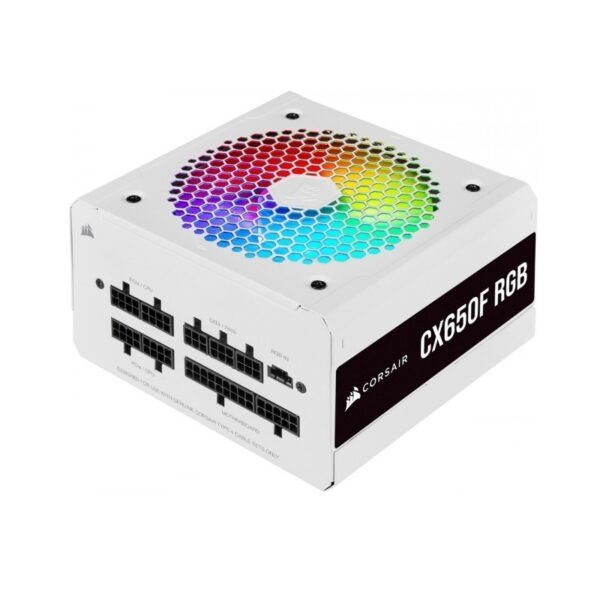 Սնուցման բլոկ Corsair CX650F RGB 650W White (CP-9020226-EU)
