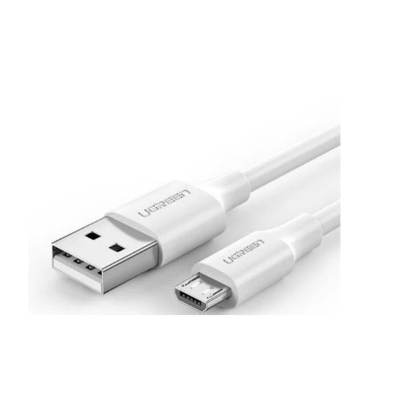 Մալուխ UGREEN US289 60142 USB 2.0 A to Micro USB 1.5m White