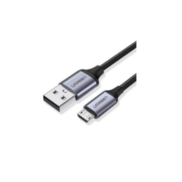 Մալուխ UGREEN US290 60145 USB 2.0 A to Micro USB  0.5m Black