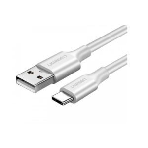 Մալուխ UGREEN US287 USB-A 2.0 to USB-C 0.5m White