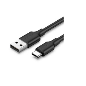 Մալուխ UGREEN US287 USB-A 2.0 to USB-C 0.5m Black