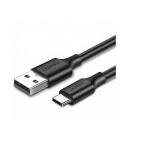 Մալուխ UGREEN US287 USB-A 2.0 to USB-C 1.5m Black