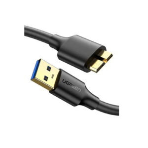 Մալուխ UGREEN US130 10840 USB 3.0 A Male to Micro USB 3.0 Male 0.5m (Black)