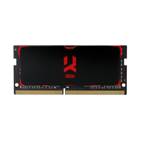 Հիշողության սարք SODIMM DDR4 8GB GoodRam 3200MHz IRDM BLACK IR-3200S464L16SA/8G