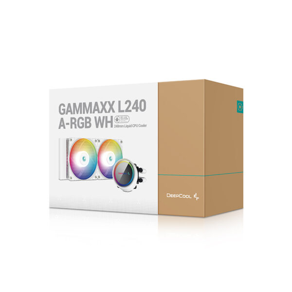 Հովացուցիչ DeepCool GAMMAXX L240 A-RGB WH