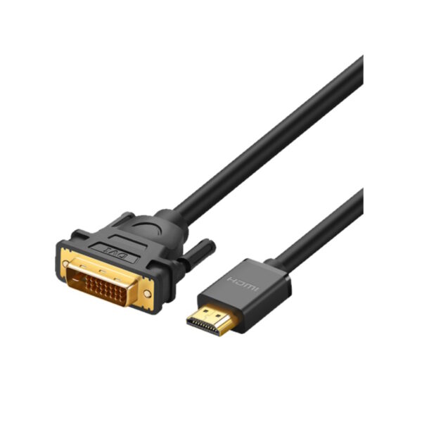 Մալուխ UGREEN HD106 11150 HDMI to DVI Cable 1.5m (Black)