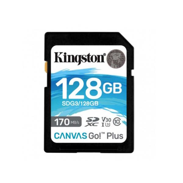 SD քարտ KINGSTON Canvas Go SDG3/128GB