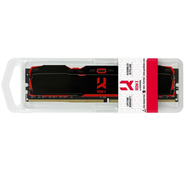 Հիշողության սարք DDR4 8GB GoodRam KIT IRDM X BLACK IR-X2666D464L16S/16GDC