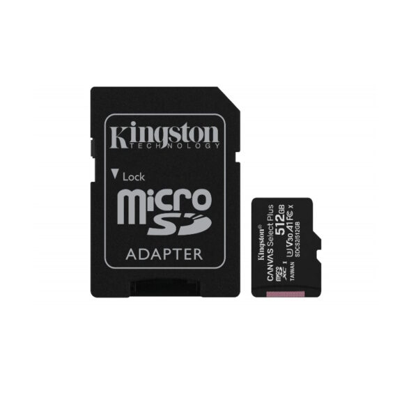 Հիշողության քարտ Kingston Canvas Select Plus (microSD 512GB)