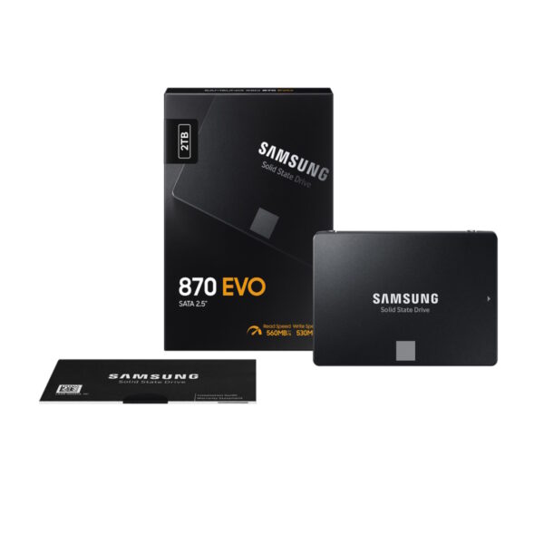 Կոշտ սկավառակ Samsung 2TB 6GB/S 870 EVO MZ-77E2T0BW