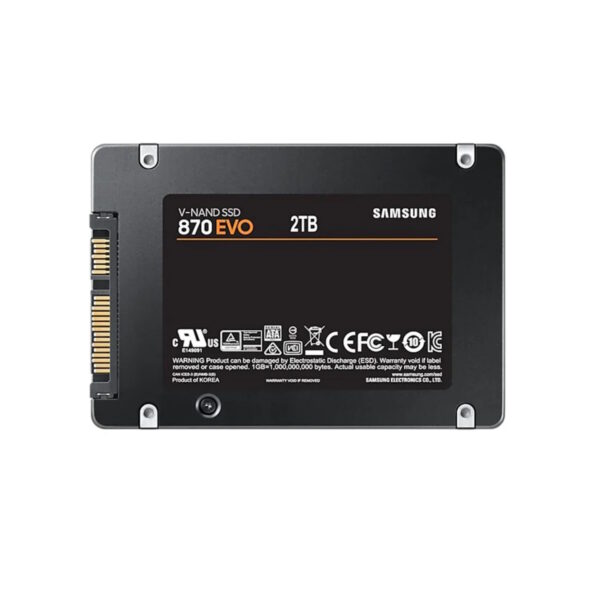 Կոշտ սկավառակ Samsung 2TB 6GB/S 870 EVO MZ-77E2T0BW