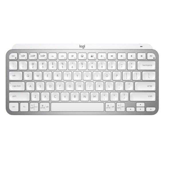 Ստեղնաշար Logitech MX Keys Mini Illuminated Pale Grey (L920-010502)