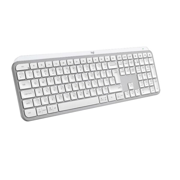 Ստեղնաշար Logitech MX Keys S USINTL Pale Grey (L920-011588)