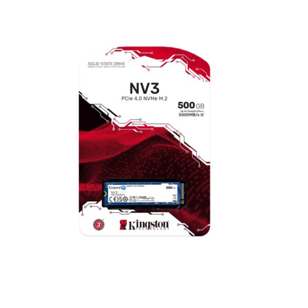 Կոշտ սկավառակ Kingston 500GB SNV3S/500G