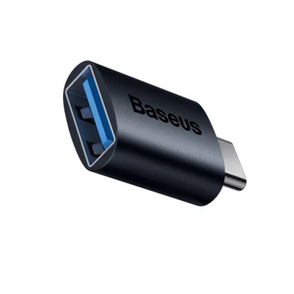 Ադապտոր Baseus Ingenuity Series Mini OTG Type-C to USB-A Blue (ZJJQ000003)