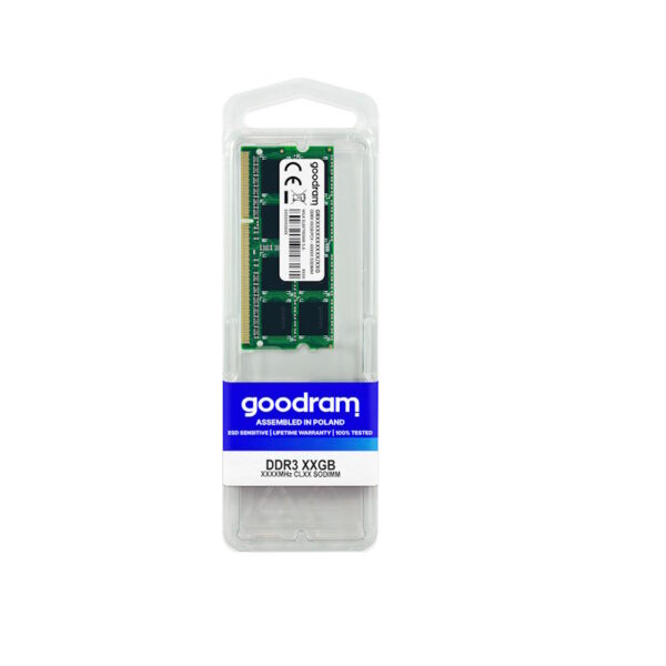 Հիշողության սարք SODIMM DDR3 8GB GoodRam GR1600S3V64L11/8G