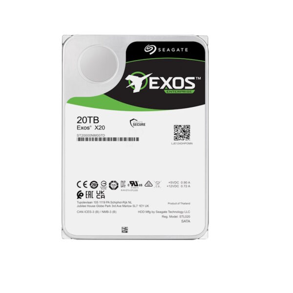 Կոշտ սկավառակ Seagate 20TB EXOS ST20000NM007D