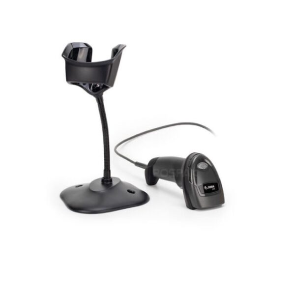 Շտրիխ կարդացող սարք Zebra DS2208 2D USB տակդիրով