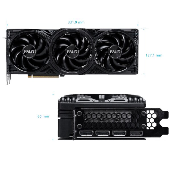 Տեսաքարտ Palit RTX5070 GAMINGPRO OC 12GB NE75070T19K9-GB2050A