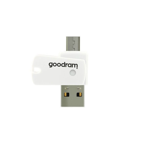 Քարտ կարդացող սարք GOODRAM AO20-MW01R11 OTG microCARD WHITE