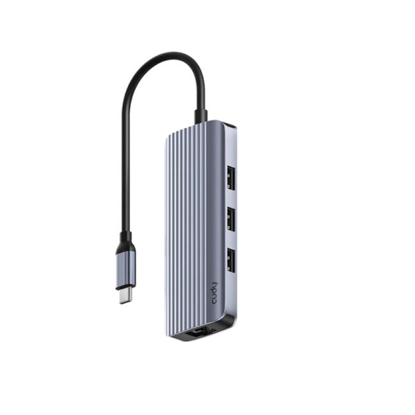 Բաժանարար Cudy UH606 6-IN-1 USB-C Hub