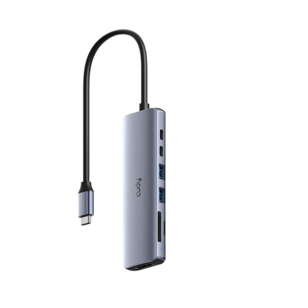 Բաժանարար Cudy UH407 7-IN-1 USB-C Hub with 4K HDMI